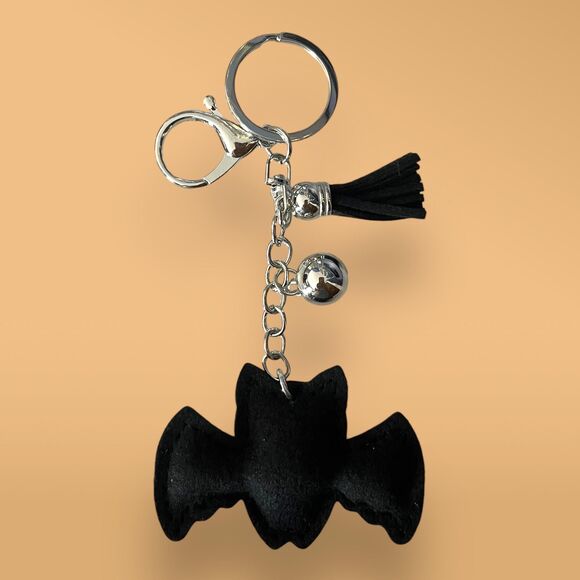 Sparkling Rhinestone Bat Keychain. Add Sparkle to Your Keys! - Picture 4 of 4